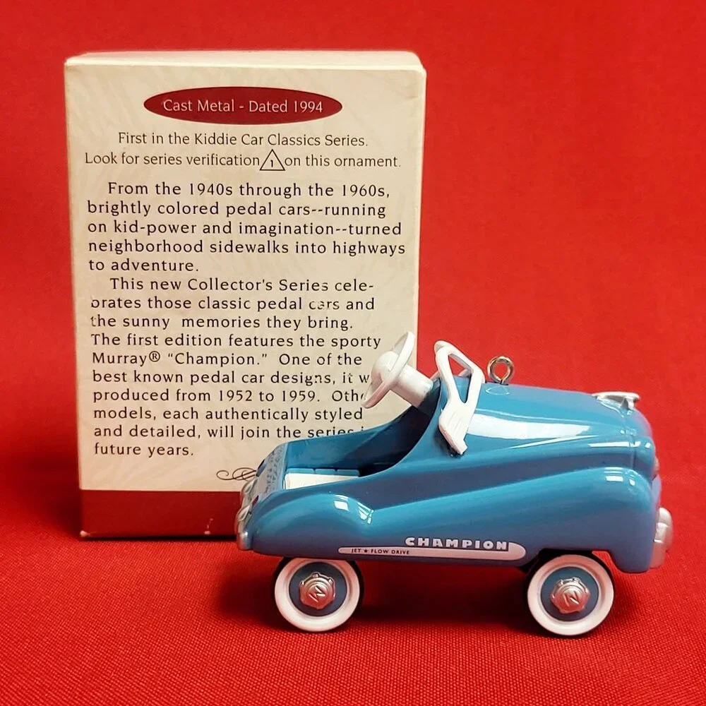 Hallmark Christmas Ornament Murray Champion Pedal Cars 1994 Champion Kiddie Car